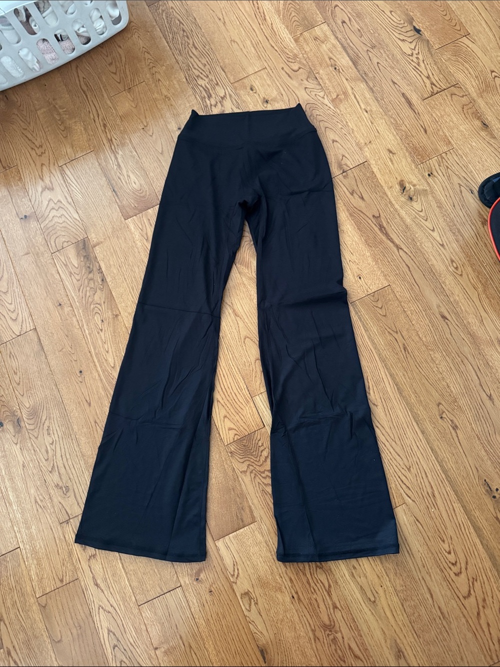 Black Flared Yoga Pants